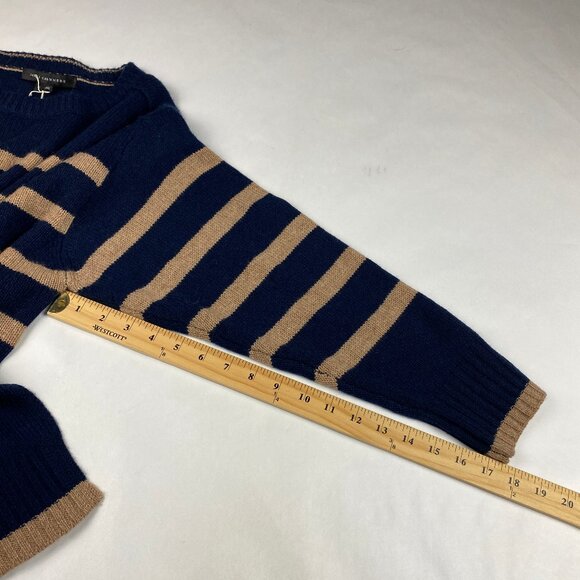 NWT Skull Cashmere 360 Cashmere Sweater Women's Size Medium Striped - Picture 14 of 16